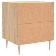 Нощни шкафчета 2 бр дъб сонома 40x35x47,5 см инженерно дърво