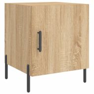 Нощни шкафчета 2 бр дъб сонома 40x40x50 см инженерно дърво