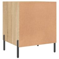 Нощни шкафчета 2 бр дъб сонома 40x40x50 см инженерно дърво