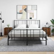 Нощни шкафчета, 2 бр, кафяв дъб, 40x40x50 см, инженерно дърво