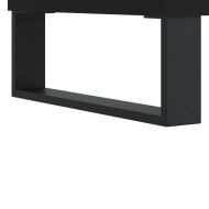 Нощни шкафчета 2 бр черни 40x40x50 см инженерно дърво