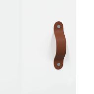 Висок шкаф, бял гланц, 69,5x31x115 см, инженерно дърво