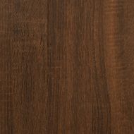 Висок шкаф, кафяв дъб, 69,5x31x115 см, инженерно дърво