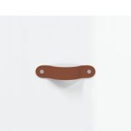 Сайдборд, бял гланц, 34,5x34x90 см, инженерно дърво