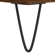 ТB шкаф, кафяв дъб, 102x36x50 см, инженерно дърво