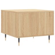 Кафе маса, дъб сонома, 50x50x40 см, инженерно дърво