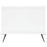 Кафе маса, бяла, 90x50x40 см, инженерно дърво