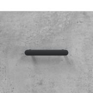 Висок шкаф, бетонно сиво, 69,5x31x115 см, инженерно дърво