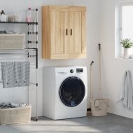 Стенен шкаф дъб сонома 69,5x34x90 см инженерно дърво