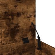 Кутия за съхранение, опушен дъб, 100x42x46 см, инженерно дърво