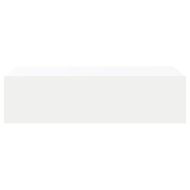 ТВ шкаф с LED осветление, бял, 60x35x15,5 см