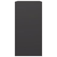 Стойка за дърва, черна, 60x40x80 см, стомана