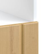 Шкаф за фурна, Lucca, дъб артизан, инженерно дърво