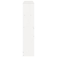 Горна табла с място за съхранение, 140 см, масивно дърво бор