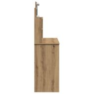 Тоалетка с LED осветление Artisan Oak 96x40x142 cm
