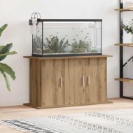 Стойка за аквариум, дъб, 101x41x58 см, инженерно дърво