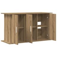 Стойка за аквариум, дъб, 101x41x58 см, инженерно дърво