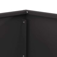 Огнище Черно 60 x 60 x 35 cm Стомана