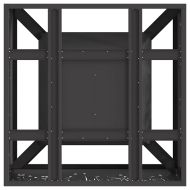 Огнище Черно 60 x 60 x 30 cm Стомана