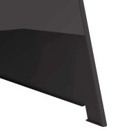 Огнище Черно 50 x 50 x 95 см Стомана