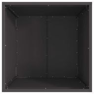 Огнище Черно 50 x 50 x 38 см Стомана