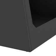 Огнище Черно 50 x 50 x 51 см Стомана