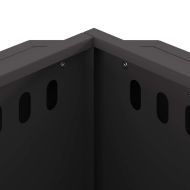 Бездимна камина Черно 38 x 38 x 51 см Стомана