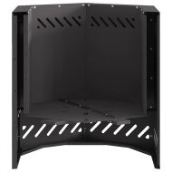 Бездимна огнище Черно 48 x 48 x 51 см Кортенова стомана
