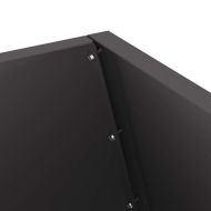 Огнище Черно 50 x 50 x 100 cm Стомана