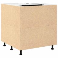 Висящ шкаф Черния дъб 75,5 x 75,5 x 80,5 см Инженерно дърво