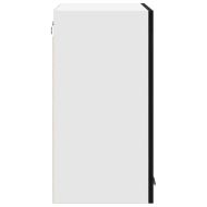 Висящ шкаф с рафт Черния дъб 60 x 31 x 60 см Инженерно дърво