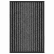 Мат за врата Черно 40 x 60 cm Полипропилен