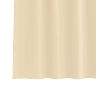Завеси за затъмняване с пръстени 2 pcs Крем 140 x 140 cm