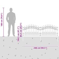 Градска ограда KAMPEN Бяло
