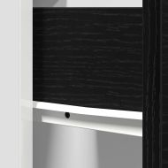 Висящ шкаф с рафт Черния дъб 50 x 46 x 81,5 см Инженерно дърво