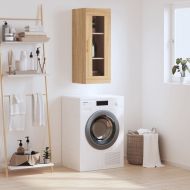 Стенен шкаф дъб сонома 34,5x34x90 см