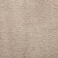 Килим HUARTE с къс косъм, мек и миещ се, пясъчен, 80x200 см