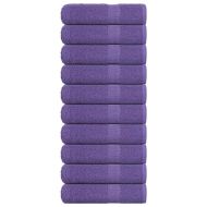 Кърпи за душ FROGN 10 бр. Лилави 70x140 см 360 г/м²
