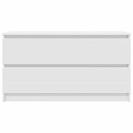 ТВ шкаф бял 100x35x54 cm Изработена дървесина