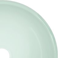 Мивка закалено стъкло 30x12 см бяла