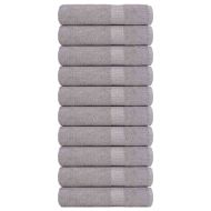 Кърпи за душ FROGN 10 бр. Сиви 70x140 см 360 г/м²