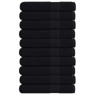 Кърпи FROGN 10 бр. Черни 100x200 см 360 г/м²