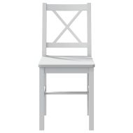 Трапезен комплект, 5 части, бял