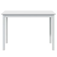 Трапезен комплект, 5 части, бял