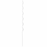 Подкрепа за растение 5 pcs Сребрист 150 x 0,6 x 0,6 см Стомана