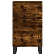 Бюфет опушен дъб 40x35x70 см инженерно дърво