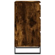 Бюфет опушен дъб 40x35x70 см инженерно дърво