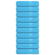 Кърпи за ръце FROGN 10 бр. Тюркоазени 50x100 см 360 г/м²