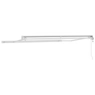 Рамка за сенник Бяло 350 x 250 cm Алуминий