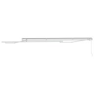 Рамка за сенник Бяло 400 × 300 cm Алуминий